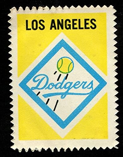 1962 Емблемата на Топпс Доджърс Лос Анджелис Доджърс (бейзбол карта) БИВШАТА/MT Dodgers