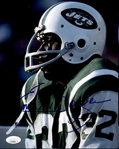 Снимка Емерсън Бузера с автограф 8x10 Ню Йорк Джетс JSA - Снимки NFL с автограф
