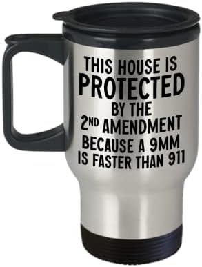 Къщата е Защитен 2-изменение на Закона за контрол върху оръжията, на Чаша за пътуване за мъже, Любители на оръжия,