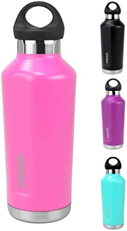 Бутилка за вода с вакуумна изолация Drinco от неръждаема стомана | Тънка | С двойни стени | Широко гърло | С