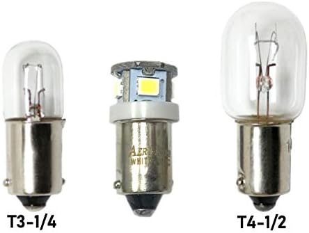 1495, 313 28-Вольтовая миниатюрна байонетная лампа с висока мощност за подмяна на светодиоди | Основа Ba9s |