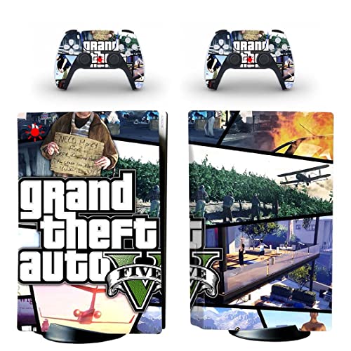 За PS4 SLIM - Играта Grand GTA Theft And Auto Стикер на корицата на PS4 или PS5 За конзолата PlayStation 4 или