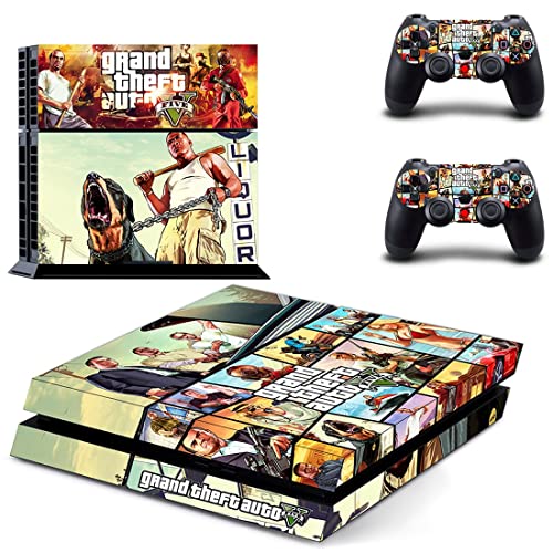 За PS5 ЦИФРОВА игра Grand GTA Theft And Auto Стикер за PS4 или PS5 за конзолата PlayStation 4 или 5 и контролери