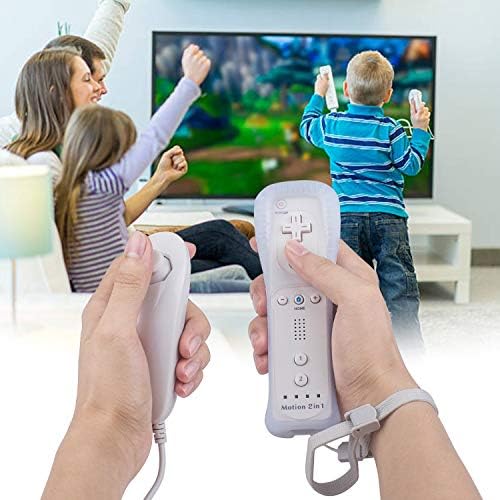 Дистанционно управление на Wii с Wii Motion Plus Вътре | Ударни контролер на Wii Nunchuk контролер | Съвместим