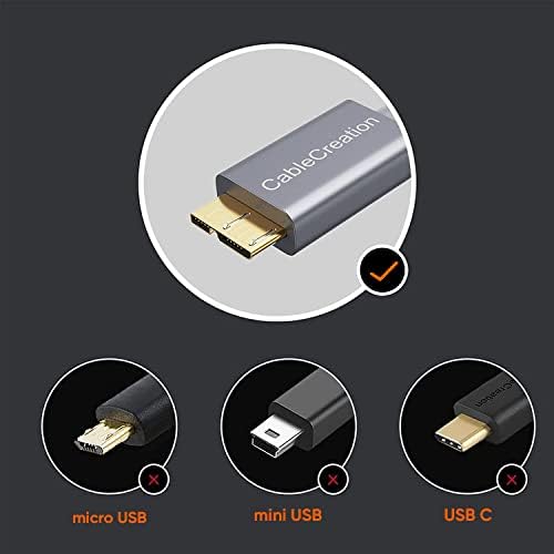 Създаване на кабел-Къс кабел за твърд диск USB3.0 дължина 1 метър кабел USB 3.0 A-Micro B за предаване на данни