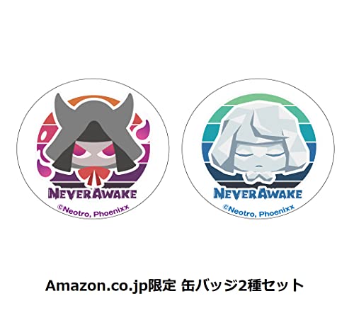 NeverAwake Premium Edition-PS4 【.co.jp限定】缶バッジ2種セット 同梱 & 【特典】オリジナルサウンドトラックCD、オリジナルアートブック、マグネットフック 同梱